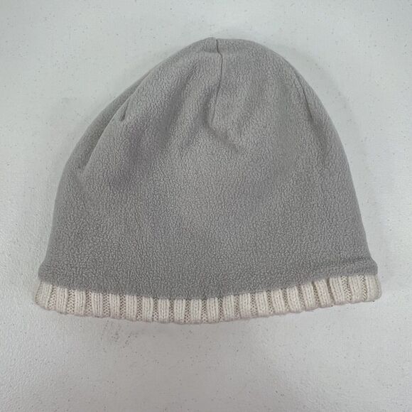 Under Armour Women’s UA Around Town Beanie Knit Cream Fleece Lined Warm OSFM - Picture 8 of 13